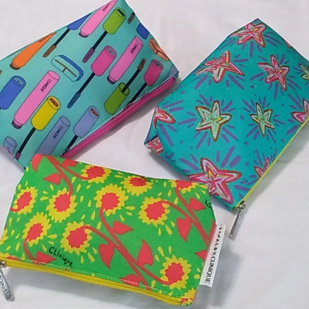 Clinique Cosmetic bags Bundle Of 3